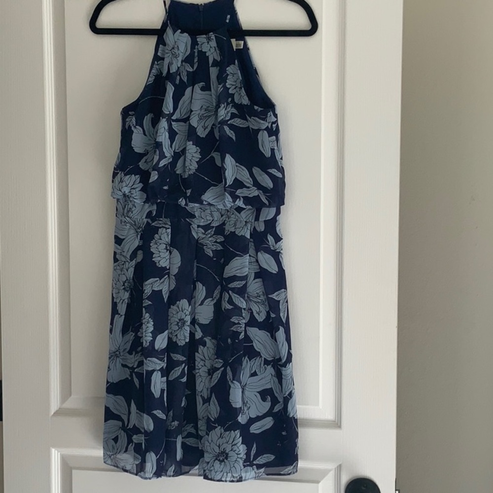 Eliza J Floral Print Dress Sz. 2 NWOT